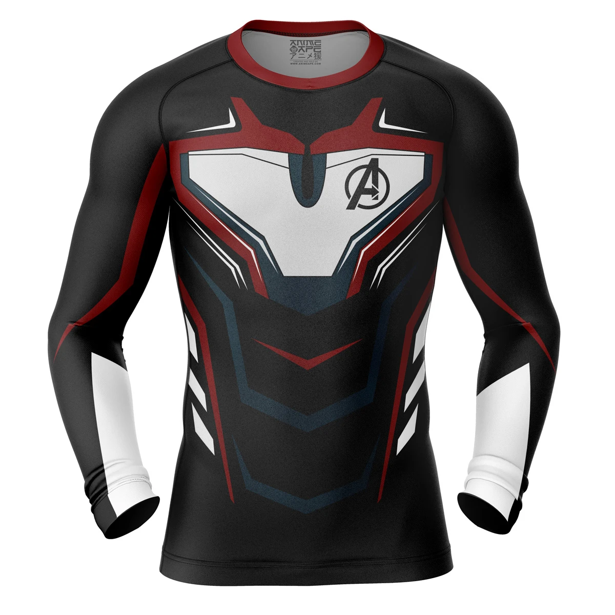 Avengers Endgame Long Sleeve Rash Guard Compression