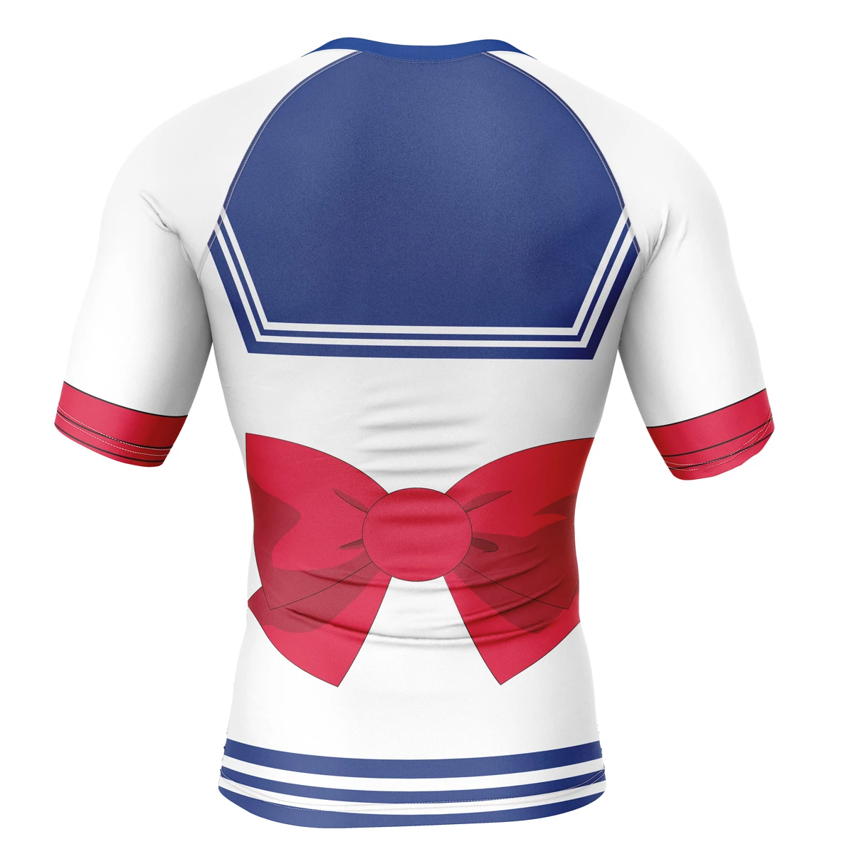 Sailor Moon Short Sleeve Rash Guard Compression Shirt - Image 2