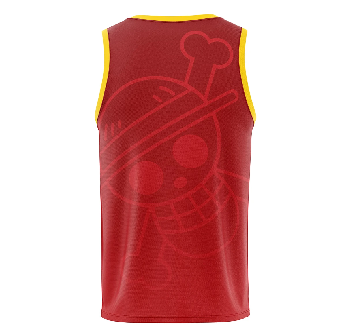 Luffy Straw Hats One Piece Basketball Jersey - Image 4