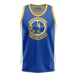 Golden State Wartortles Pokemon Basketball Jersey