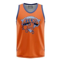 Saffron Kicks Hitmonlee Pokemon Basketball Jersey