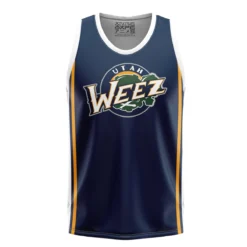 Utah Weez Weezing Pokemon Basketball Jersey