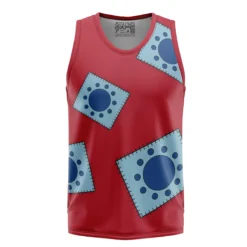 Luffy Wano One Piece Basketball Jersey