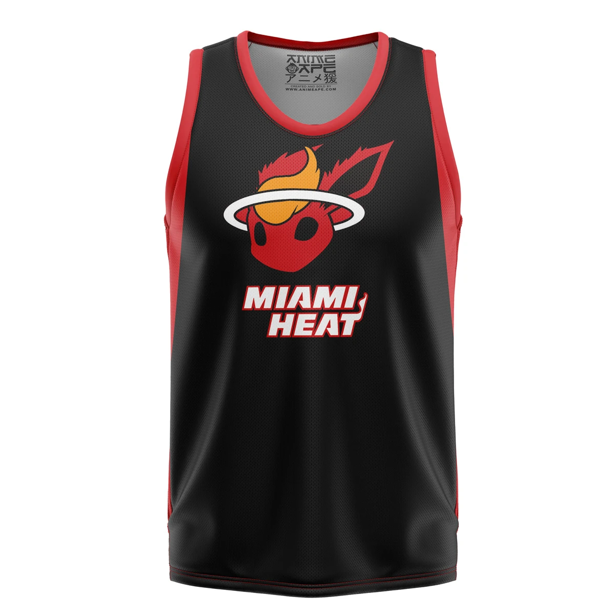 Miami Heat Flareon V2 Pokemon Basketball Jersey