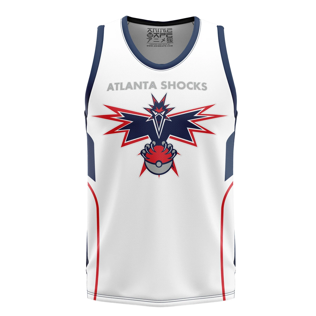 Atlanta Shocks Zapdos Pokemon Basketball Jersey
