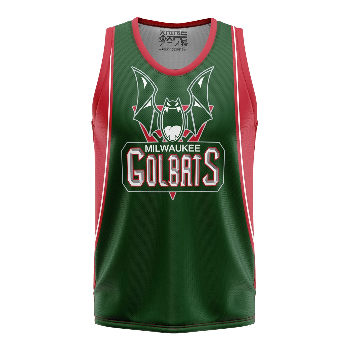 Milwaukee Golbats Pokemon Basketball Jersey