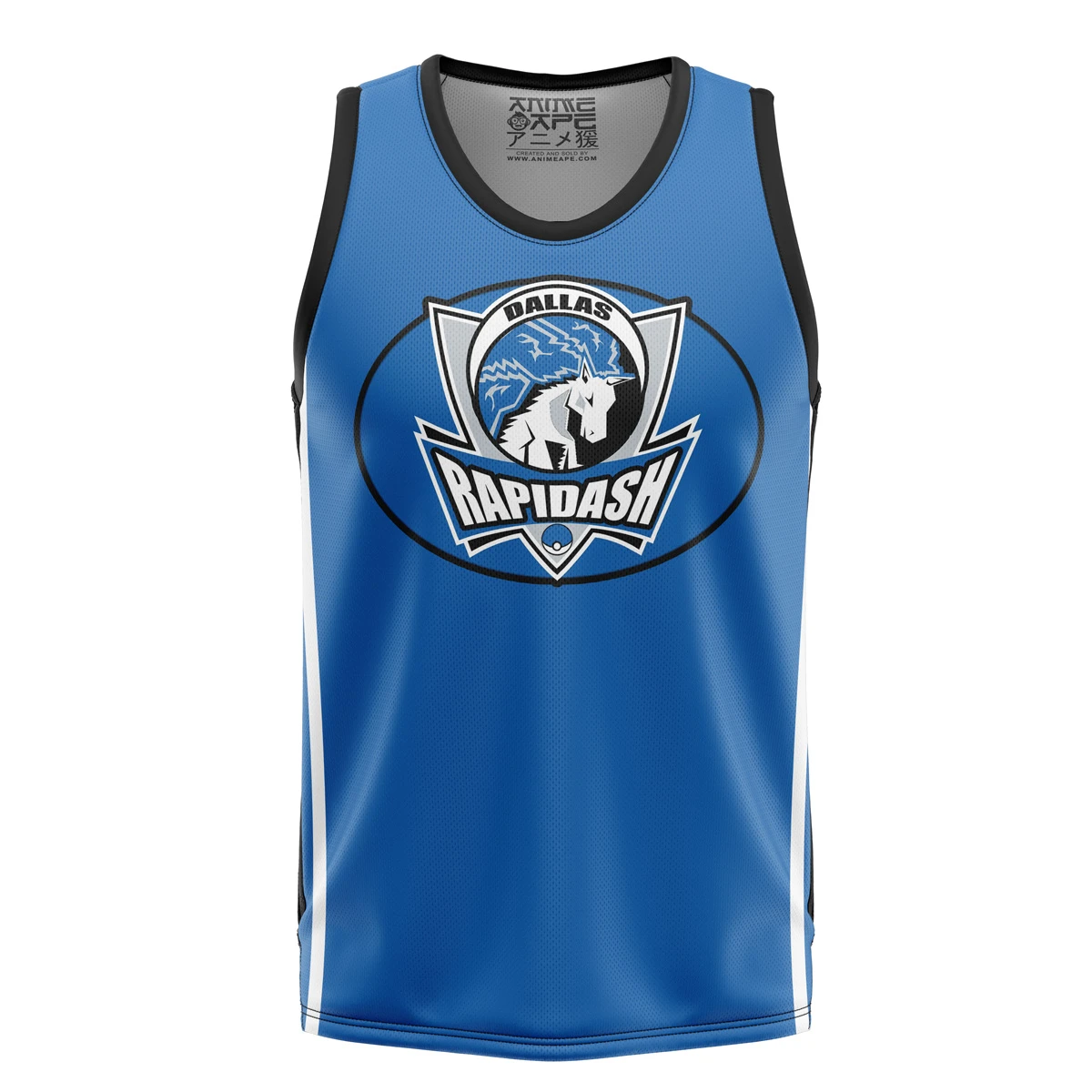 Dallas Rapidash Pokemon Basketball Jersey