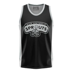 San Antonio Sprouts Bellsprout Pokemon Basketball Jersey