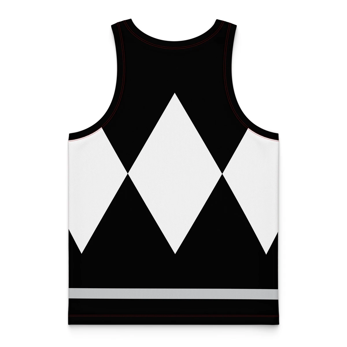 Black Ranger Mighty Morphin Power Rangers Basketball Jersey - Image 3