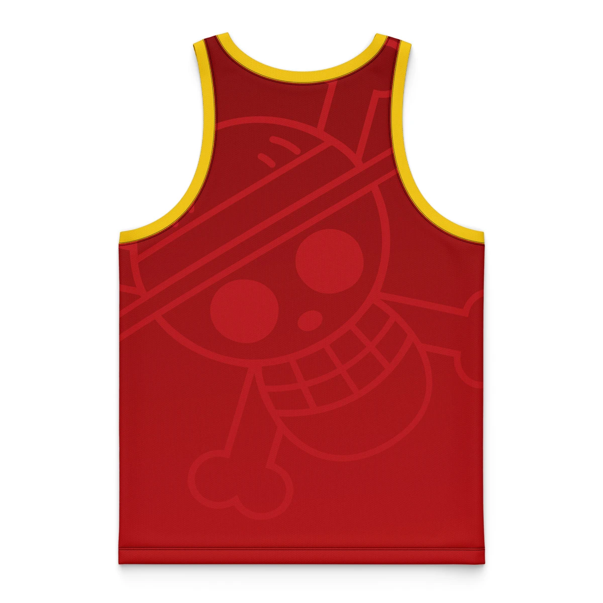 Luffy Straw Hats One Piece Basketball Jersey - Image 3