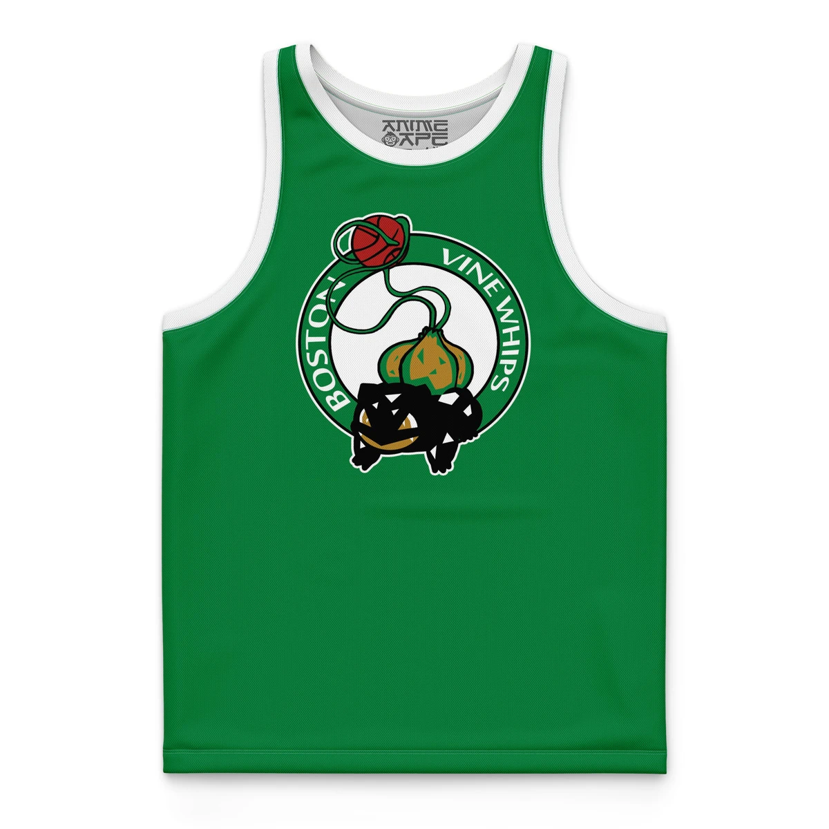Boston Vine Whips Bulbasaur Pokemon Basketball Jersey - Image 4