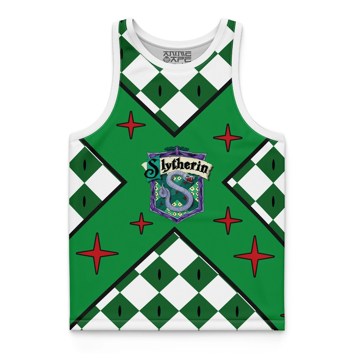 Slytherin V2 Harry Potter Basketball Jersey - Image 4