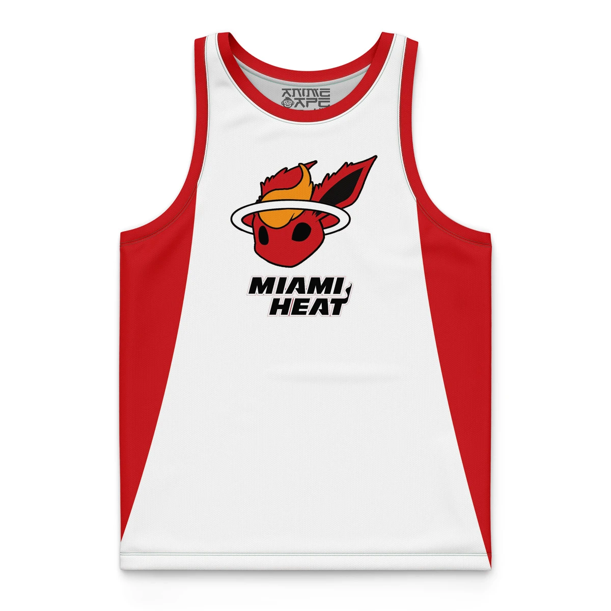 Miami Heat Flareon Pokemon Basketball Jersey - Image 3
