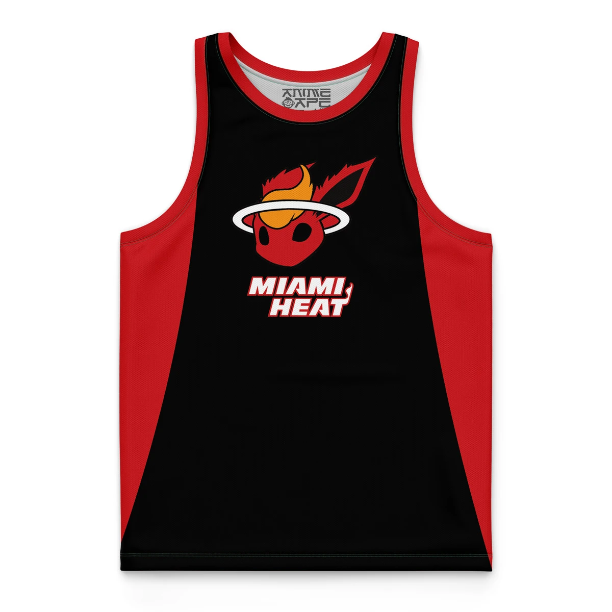Miami Heat Flareon V2 Pokemon Basketball Jersey - Image 4