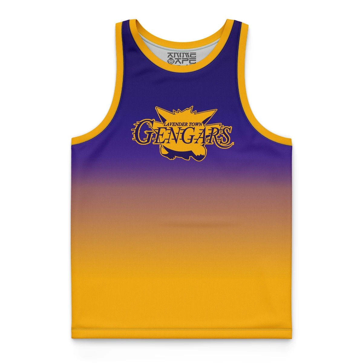 Lavander Town Gengars V3 Pokemon Basketball Jersey - Image 4