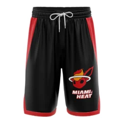 Miami Heat Flareon V2 Pokemon Basketball Shorts