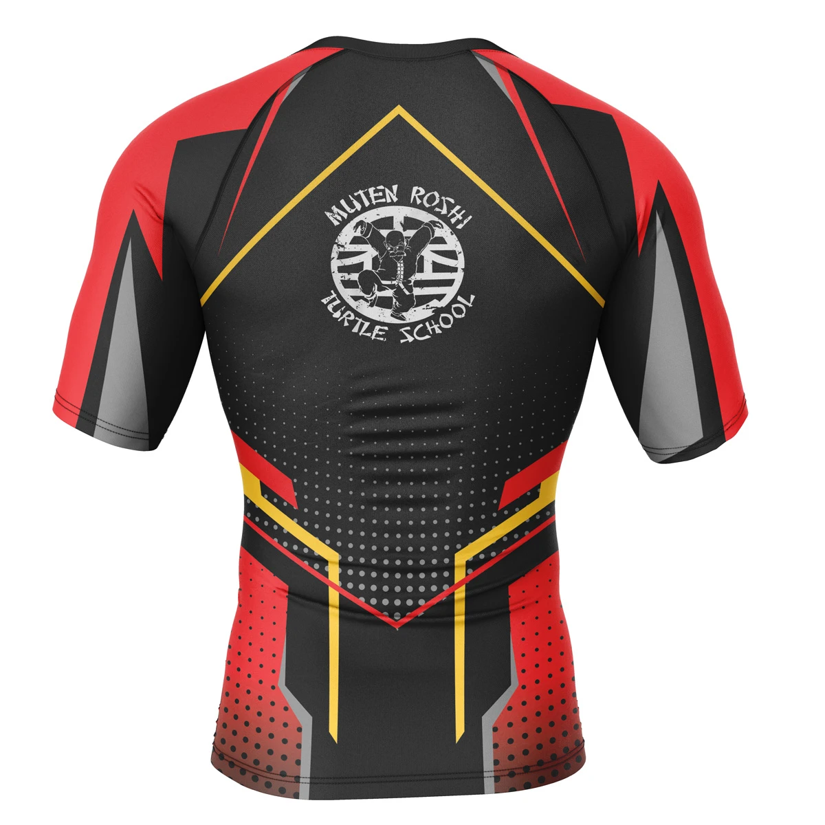 Master Roshi Dragon Ball Z Short Sleeve Rash Guard Compression Shirt - Image 2