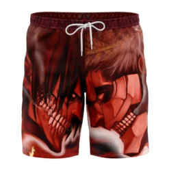 Burning Attack On Titan Board Shorts Swim Trunks