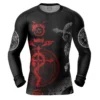 Transmutation Circle Fullmetal Alchemist Long Sleeve Rash Guard Compression