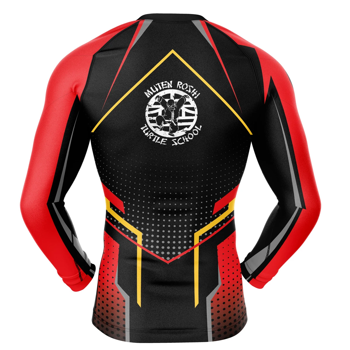 Master Roshi Dragon Ball Z Long Sleeve Rash Guard Compression - Image 2