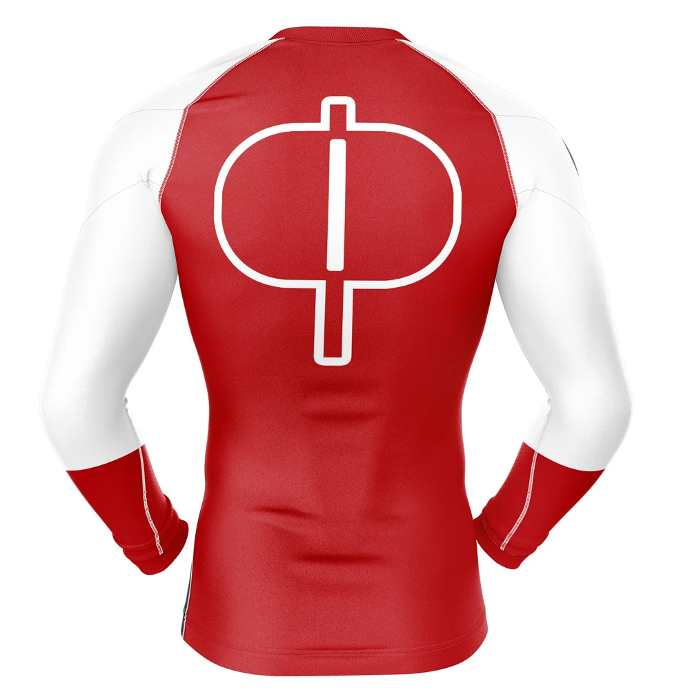 Omni Man Invincible Long Sleeve Rash Guard Compression - Image 4