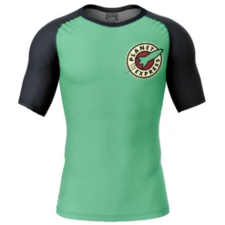 Planet Express Futurama Short Sleeve Rash Guard Compression Shirt