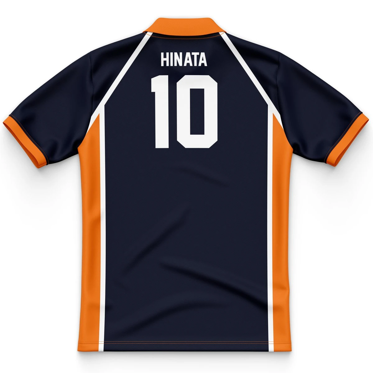 Team Karasuno Hinata #10 Haikyuu Polo Shirt - Image 2