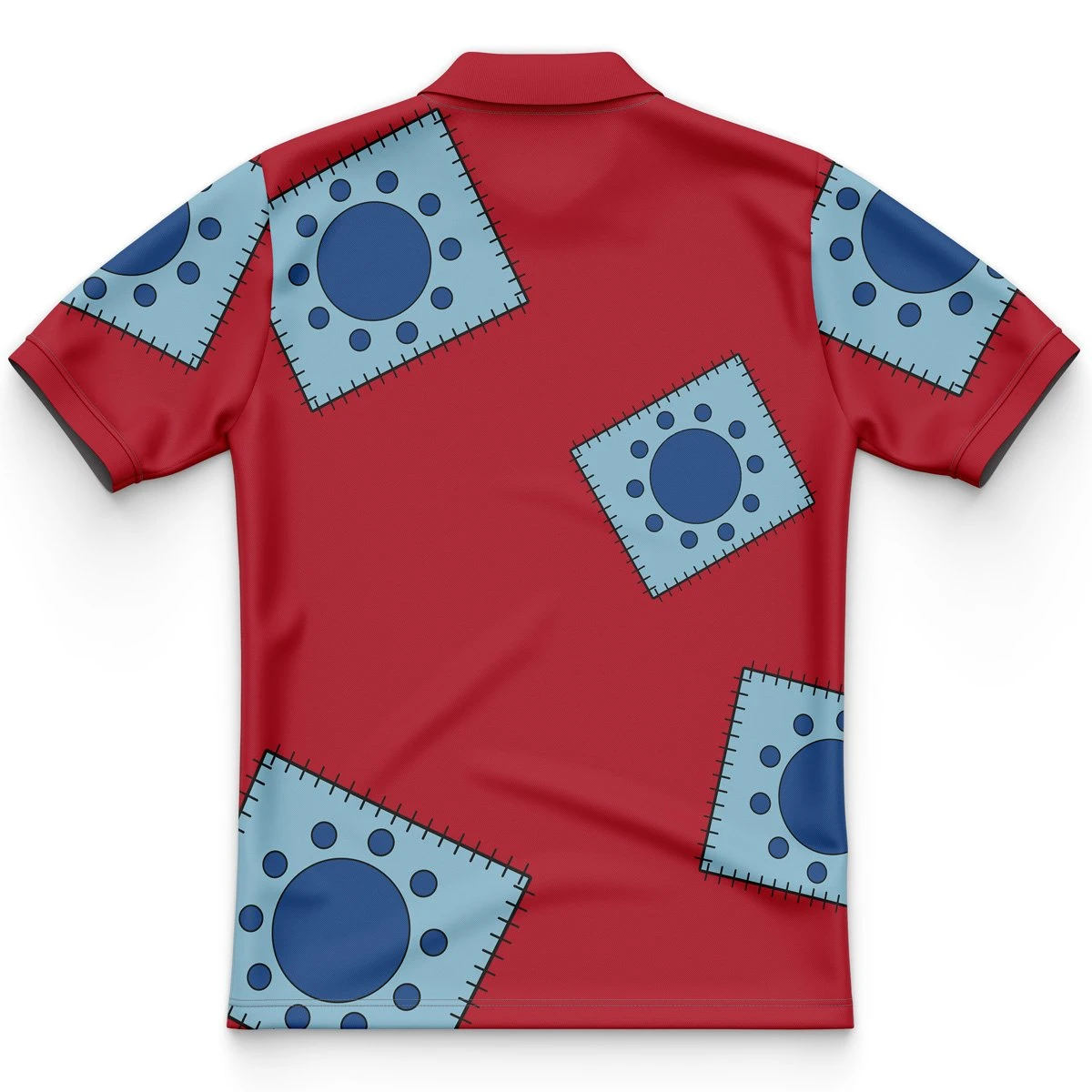 Luffy Wano One Piece Polo Shirt - Image 2