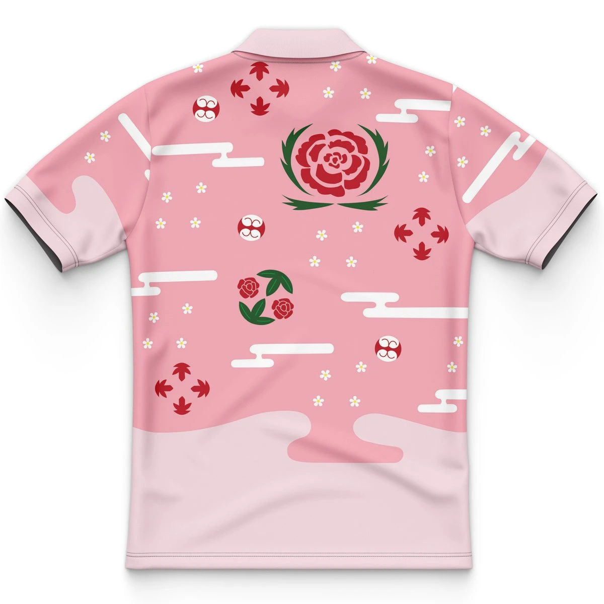 Shunsui Bleach Polo Shirt - Image 2