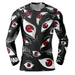 Pride Full Metal Alchemist Long Sleeve Rash Guard Compression Shirt