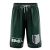 Scouting Regiment Attack On Titan Basketball Shorts