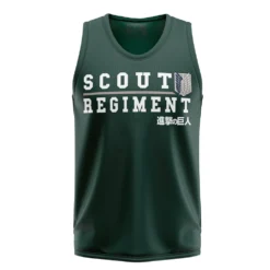 Scouting Regiment Attack On Titan Basketball Jersey