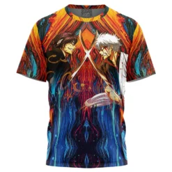 Shinsuke Vs Gintoki Gintama T-Shirt