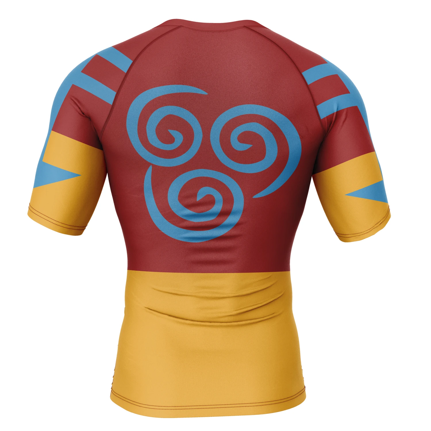 Airbenders Avatar Short Sleeve Rash Guard Compression Shirt - Image 2