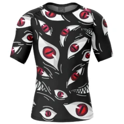 Pride Full Metal Alchemist Short Sleeve Rash Guard Compression Shirt