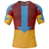 Airbenders Avatar Short Sleeve Rash Guard Compression Shirt