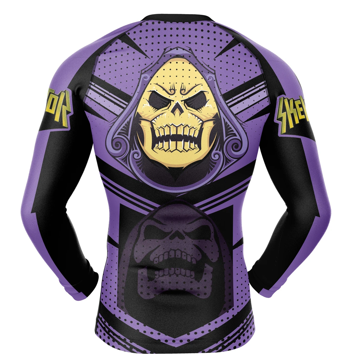 Skeletor Masters Of The Universe Long Sleeve Rash Guard Compression - Image 2