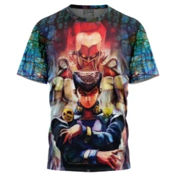 Trippy Josuke Shining Diamond Jojo’s Bizarre Adventure T-Shirt