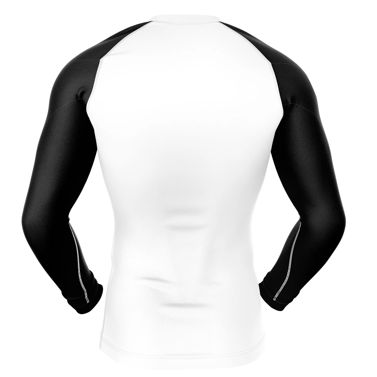 WWF Wrestling Pandas Long Sleeve Rash Guard Compression - Image 2