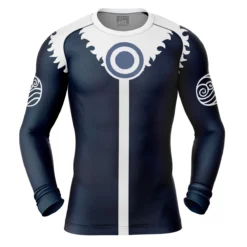 Waterbenders Avatar Long Sleeve Rash Guard Compression Shirt