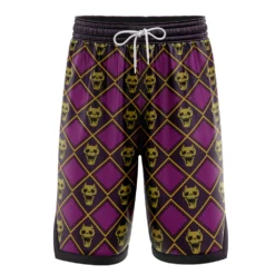 Yoshikage Kira Killer Queen Jojo’s Bizarre Adventure Basketball Shorts