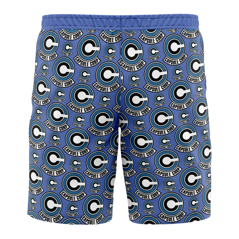 Capsule Corp Dragon Ball Z Board Shorts Swim Trunks - Image 3