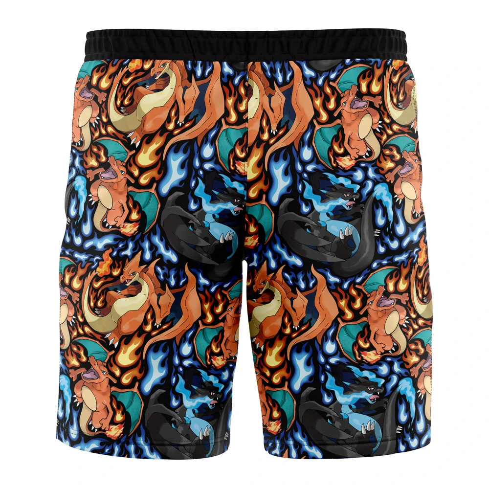 Charizard Mega Evolution Pokemon Board Shorts Swim Trunks - Image 3