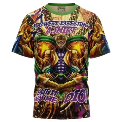 Trippy Medidating Dio It Was Me JoJo’s Bizarre Adventure T-Shirt