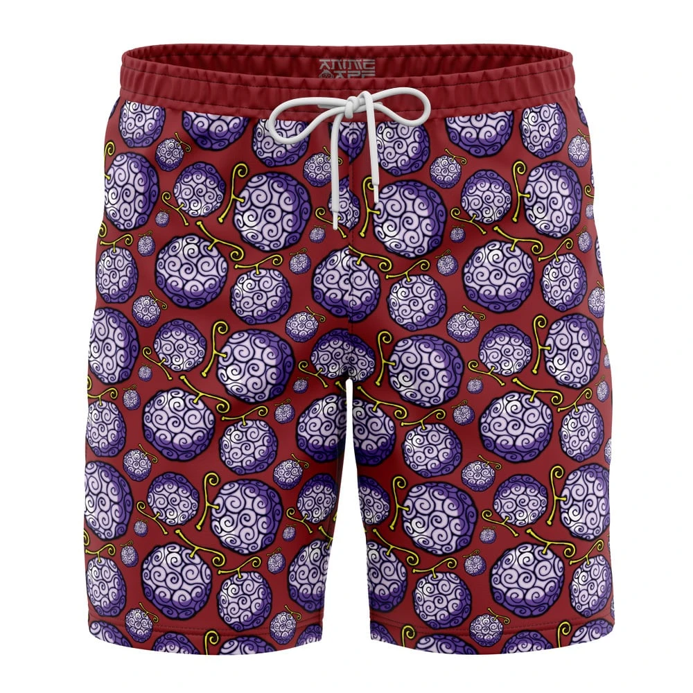 Gomu Gomu No Mi One Piece Board Shorts Swim Trunks