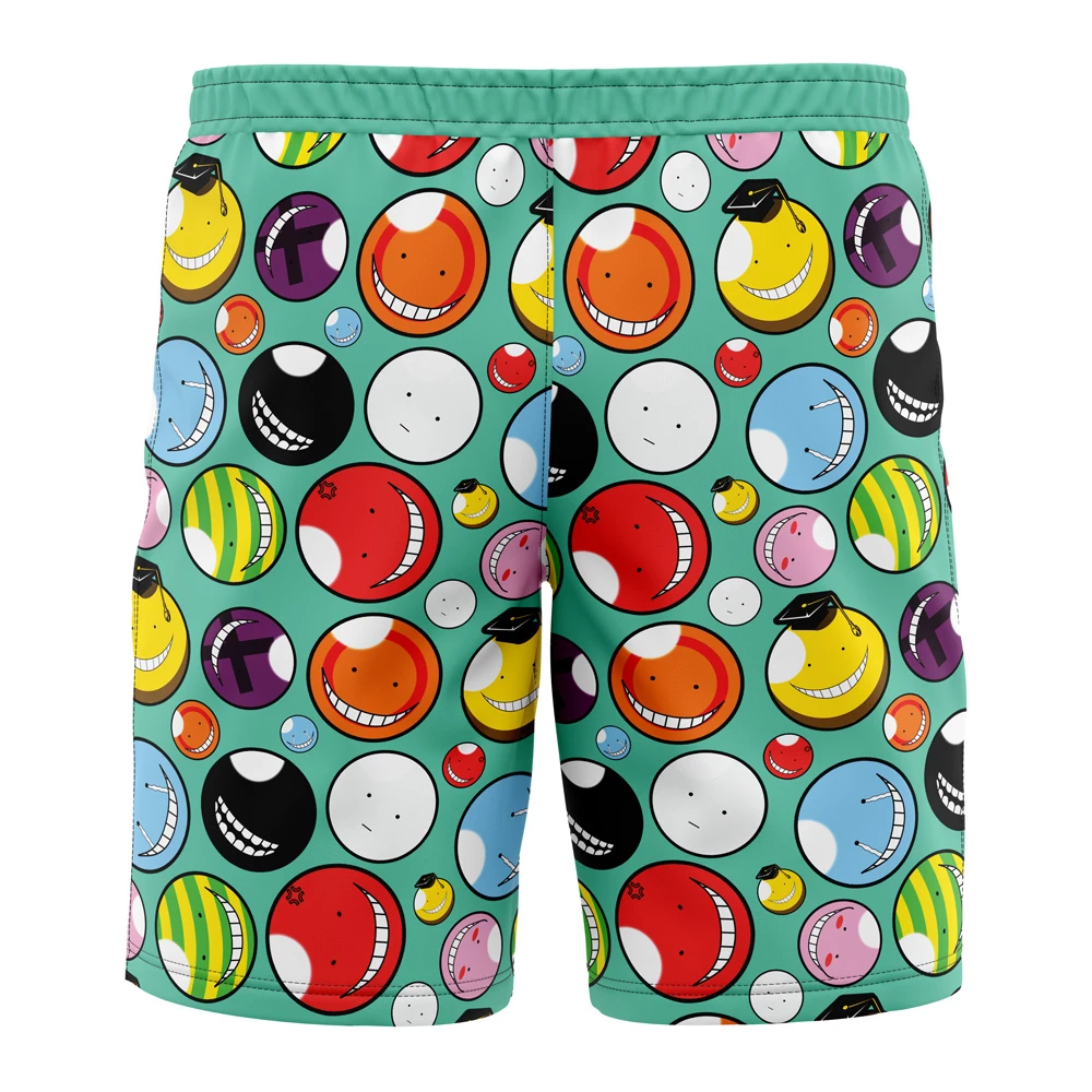 Koro-sensei Expressions Assassination Classroom Board Shorts Swim Trunks - Image 3