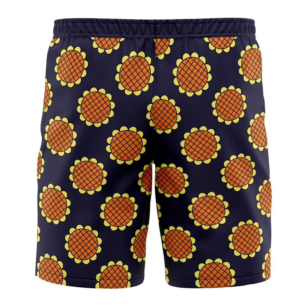 Monkey D. Luffy Dressrosa One Piece Board Shorts Swim Trunks - Image 3