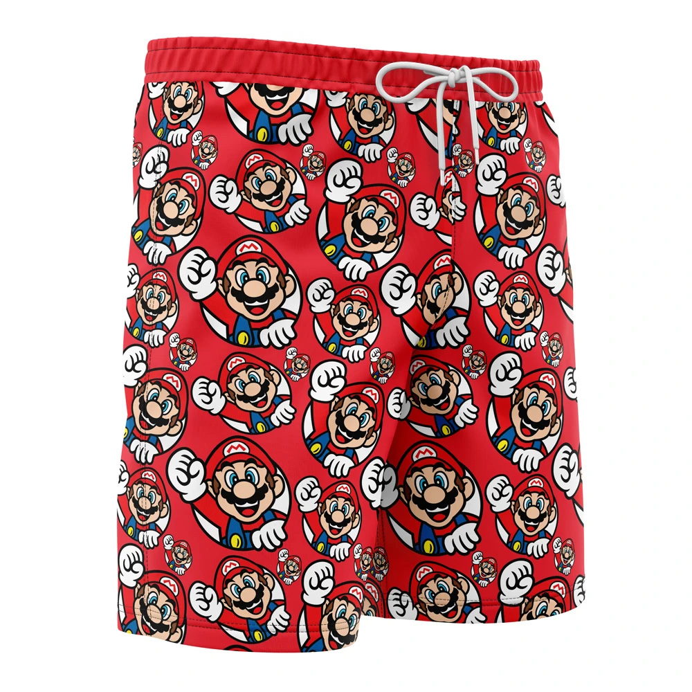 Mario Super Mario Board Shorts Swim Trunks - Image 2