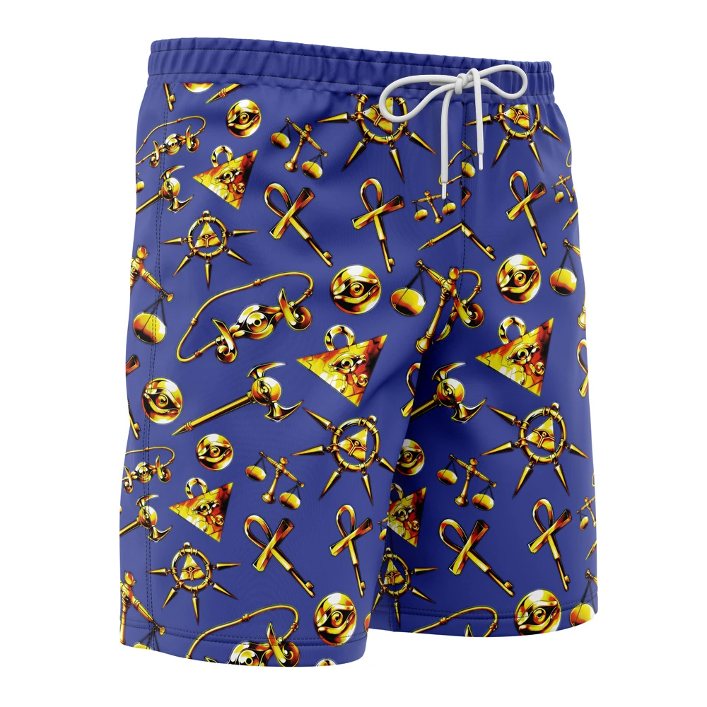 Millenium Items YuGiOh Board Shorts Swim Trunks - Image 2