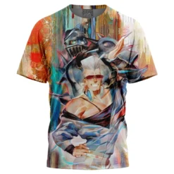 Trippy Polnareff Silver Chariot Jojo’s Bizarre Adventure T-Shirt